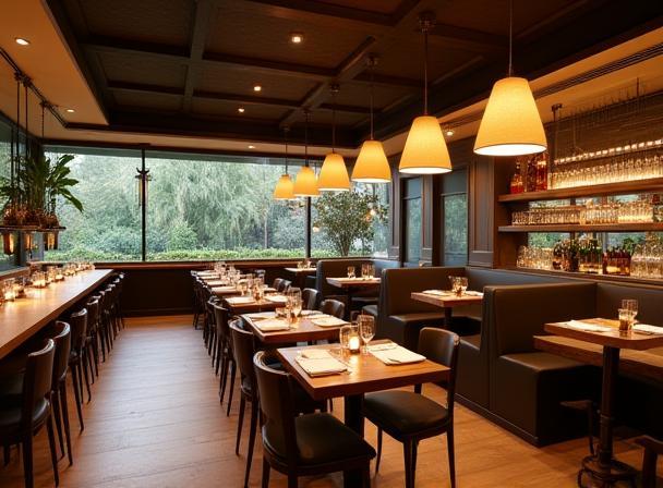 Restaurant interior design concept