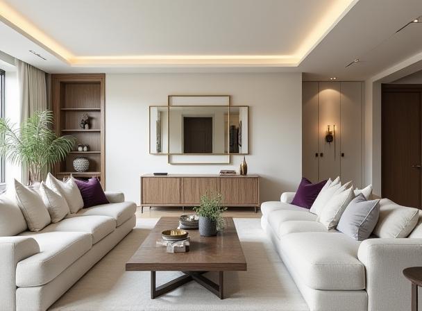 Elegant townhouse interior project